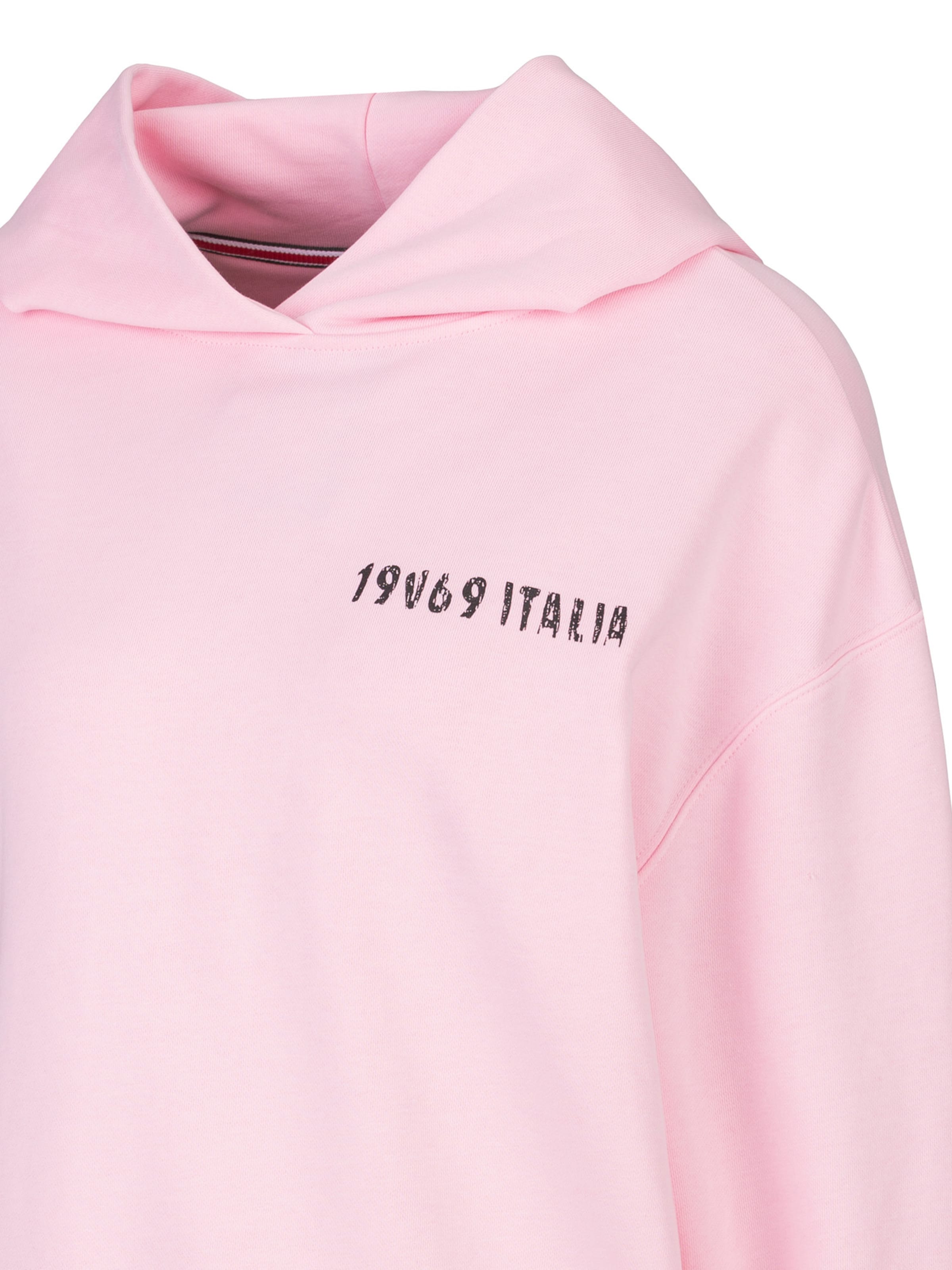 19V69 ITALIA Tréning póló 'Kara Italia' - rózsaszín