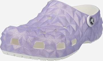 Crocs Pantofle 'Classic' – fialová: přední strana