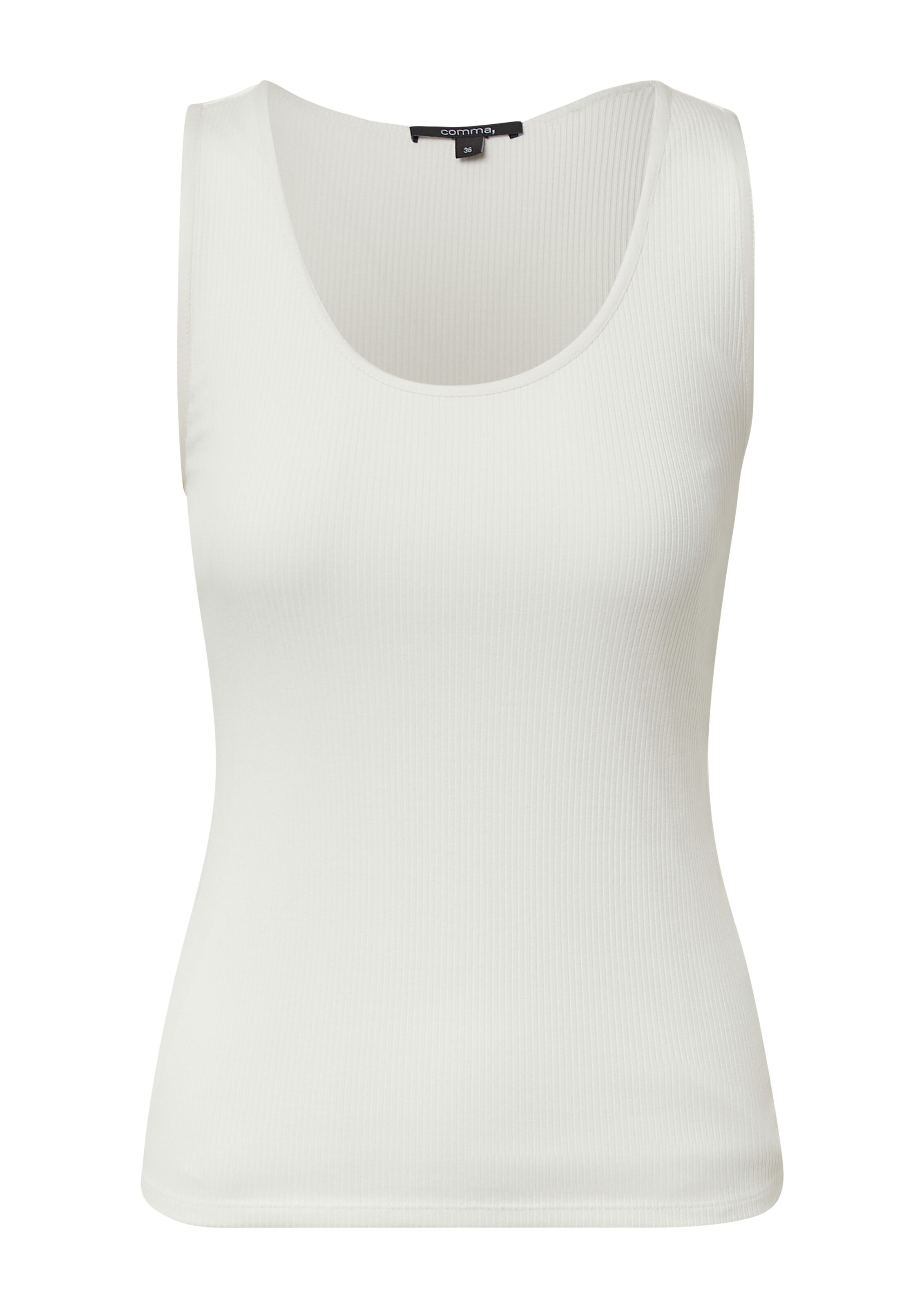 COMMA Shirt in White: front