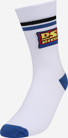 DIESEL Sockor 'RAY' i blå / gul / röd / svart / vit, Produktvy