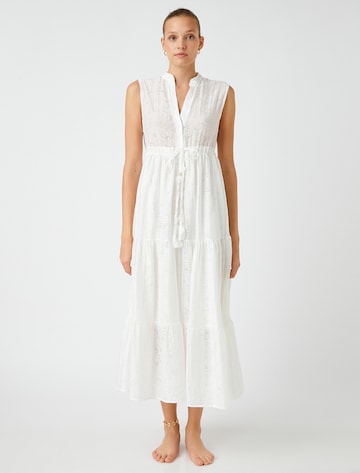 Koton Kleid in Weiß: Vorderseite