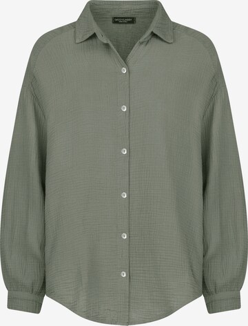 SASSYCLASSY Blouse in Groen: voorkant