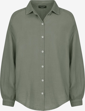 SASSYCLASSY Blouse in Green: front