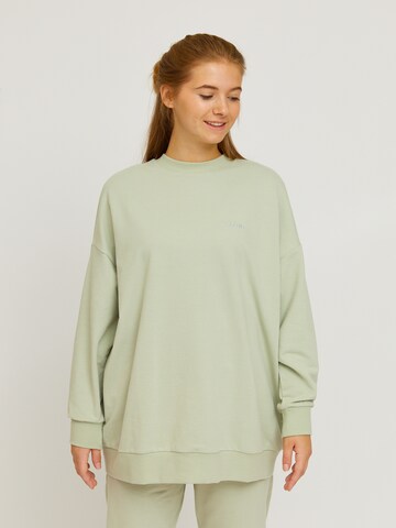 mazine Sweatshirt 'Vivian' in Green: front