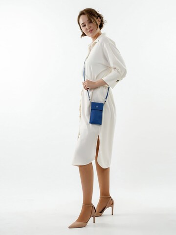 Emily & Noah Shoulder Bag ' E&N Emma ' in Blue: front