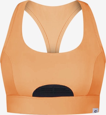 Bustier Haut de sport 'Advanced Joleen' Smilodox en orange : devant