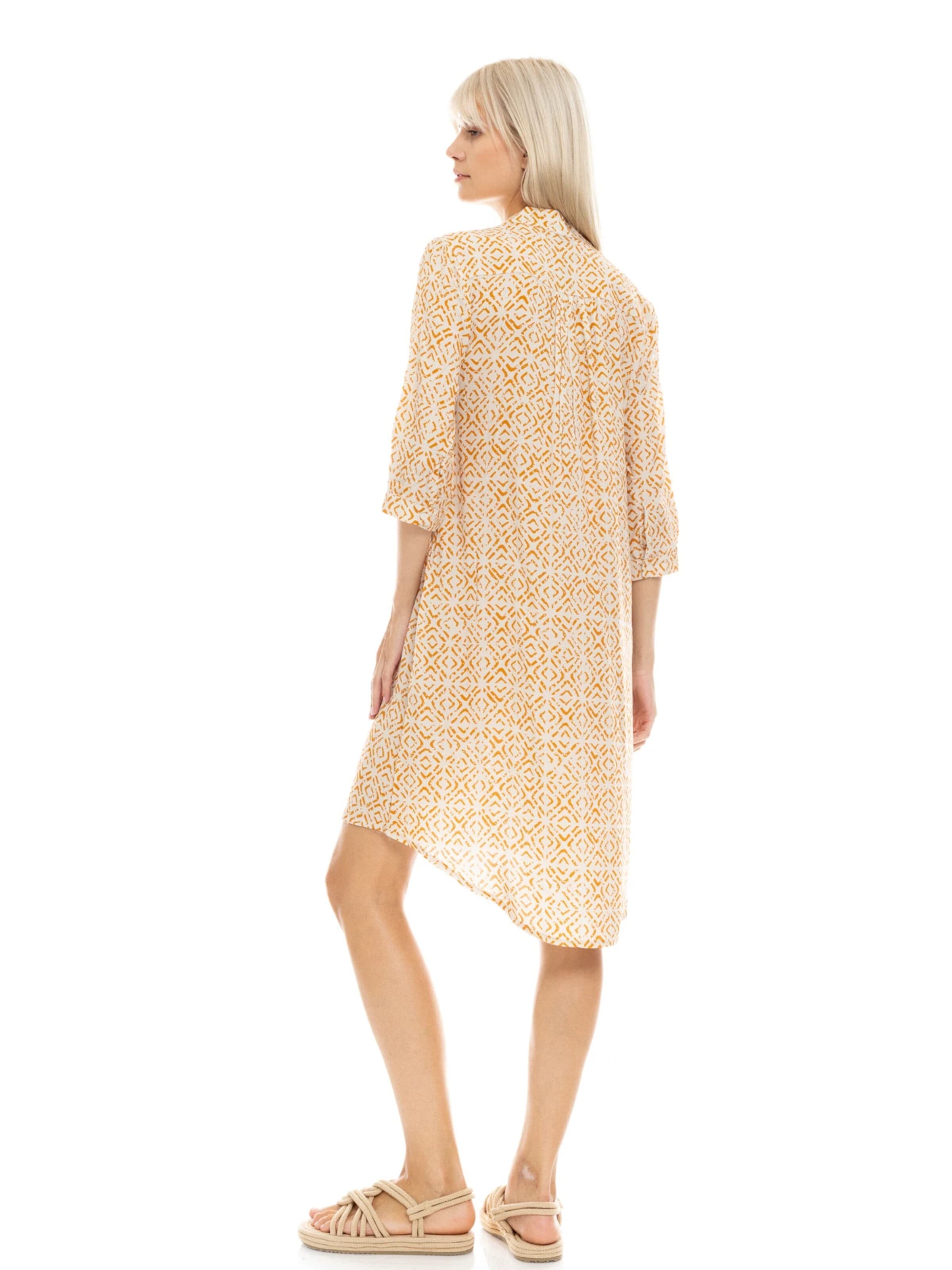 Pink Label Letnia sukienka 'BEACHWEAR SUNSET' w kolorze żółty