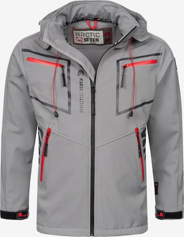 Veste fonctionnelle Arctic Seven en gris : devant