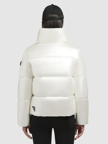 khujo Winterjacke 'Rinja Shiny' in Weiß