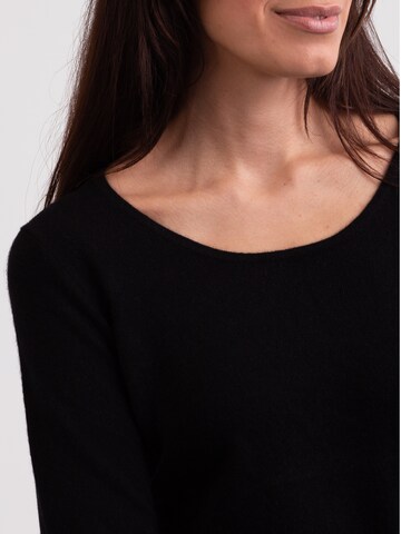 CASH-MERE.CH Kaschmir Pullover in Schwarz