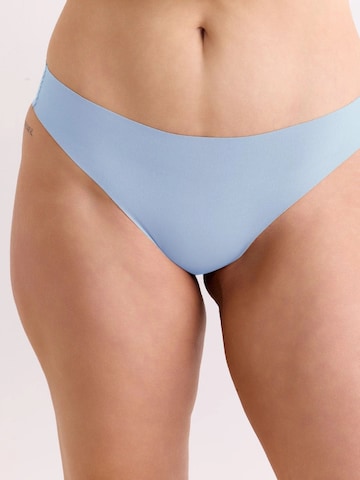 Erlich Textil - Cueca 'Light Touch' em azul: frente