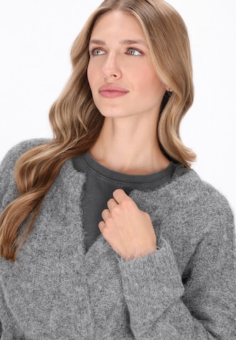 DreiMaster Vintage - Cárdigan en gris