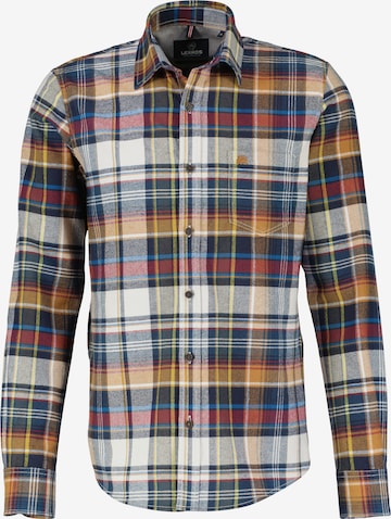 LERROS Slim fit Button Up Shirt in Mixed colors: front