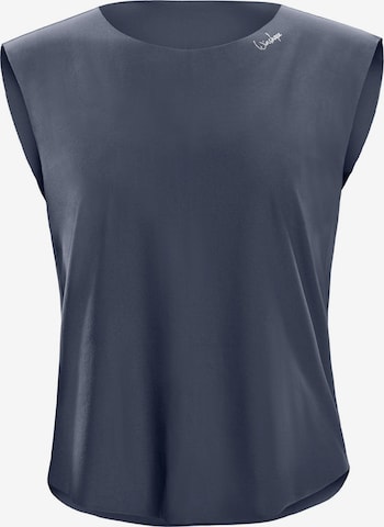 pilka Winshape Sportiniai marškinėliai be rankovių 'AET114LS': priekis