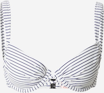 Hunkemöller Бюстгальтер под футболку Верх бикини в Белый: спереди