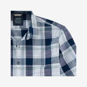 OLYMP Comfort fit Button Up Shirt in Blue
