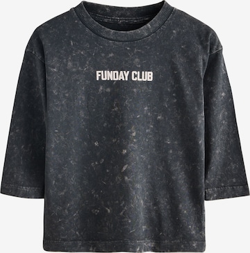 juoda Next Marškinėliai: priekis