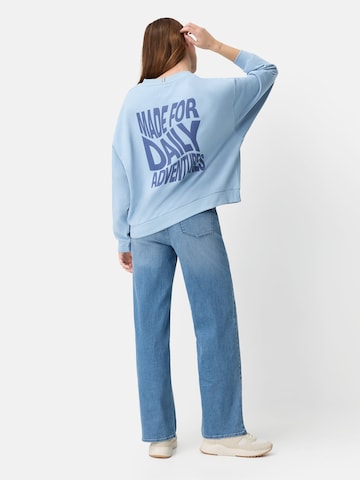 CAMEL ACTIVE Sweatshirt in Blau