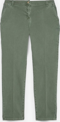 Fiorella Rubino Regular Hose in Grün: Vorderseite
