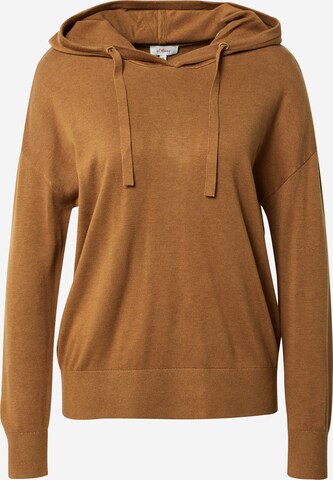 s.Oliver Sweater in Brown: front