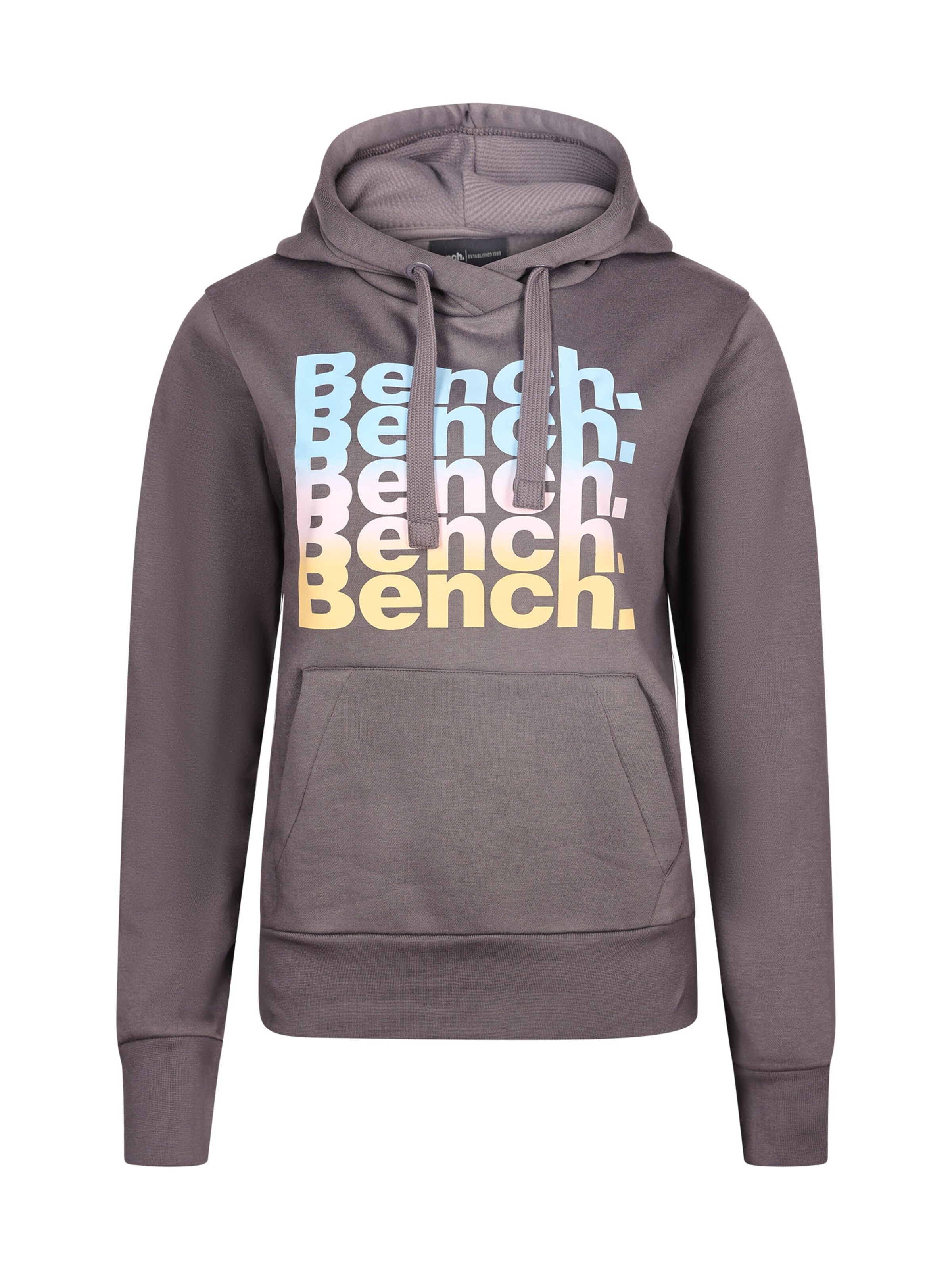 BENCH Sweatshirt in Grau: Vorderseite