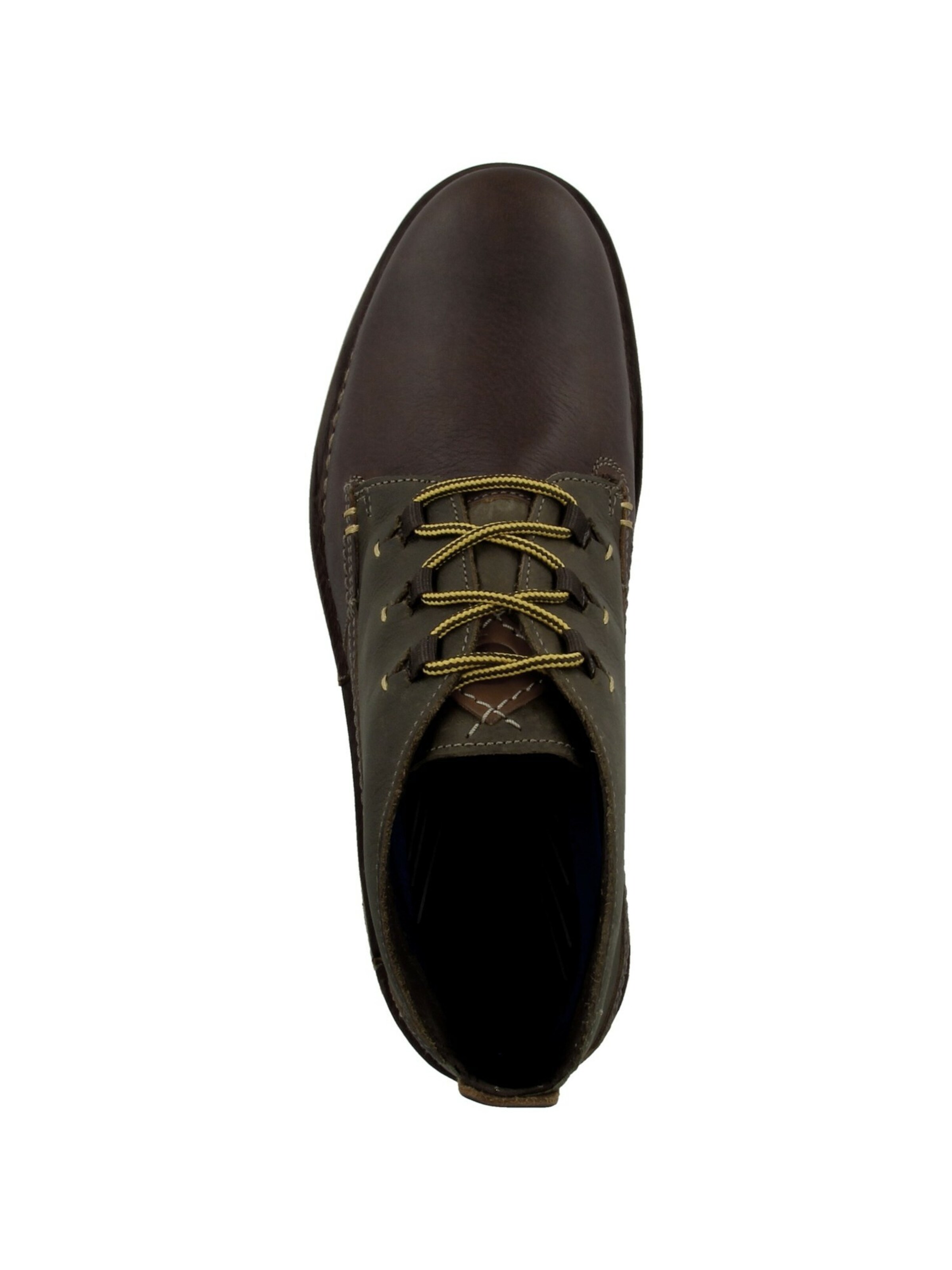 Männer Boots & Stiefel CLARKS Schnürschuhe in Dunkelbraun - CC22266 Männer Boots & Stiefel CLARKS Schnürschuhe in Dunkelbraun - CC22266