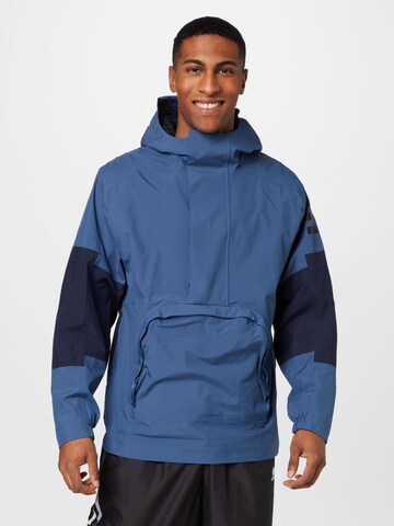 ADIDAS TERREX Outdoor jacket 'Utilitas Rain.Rdy ' in Blue: front