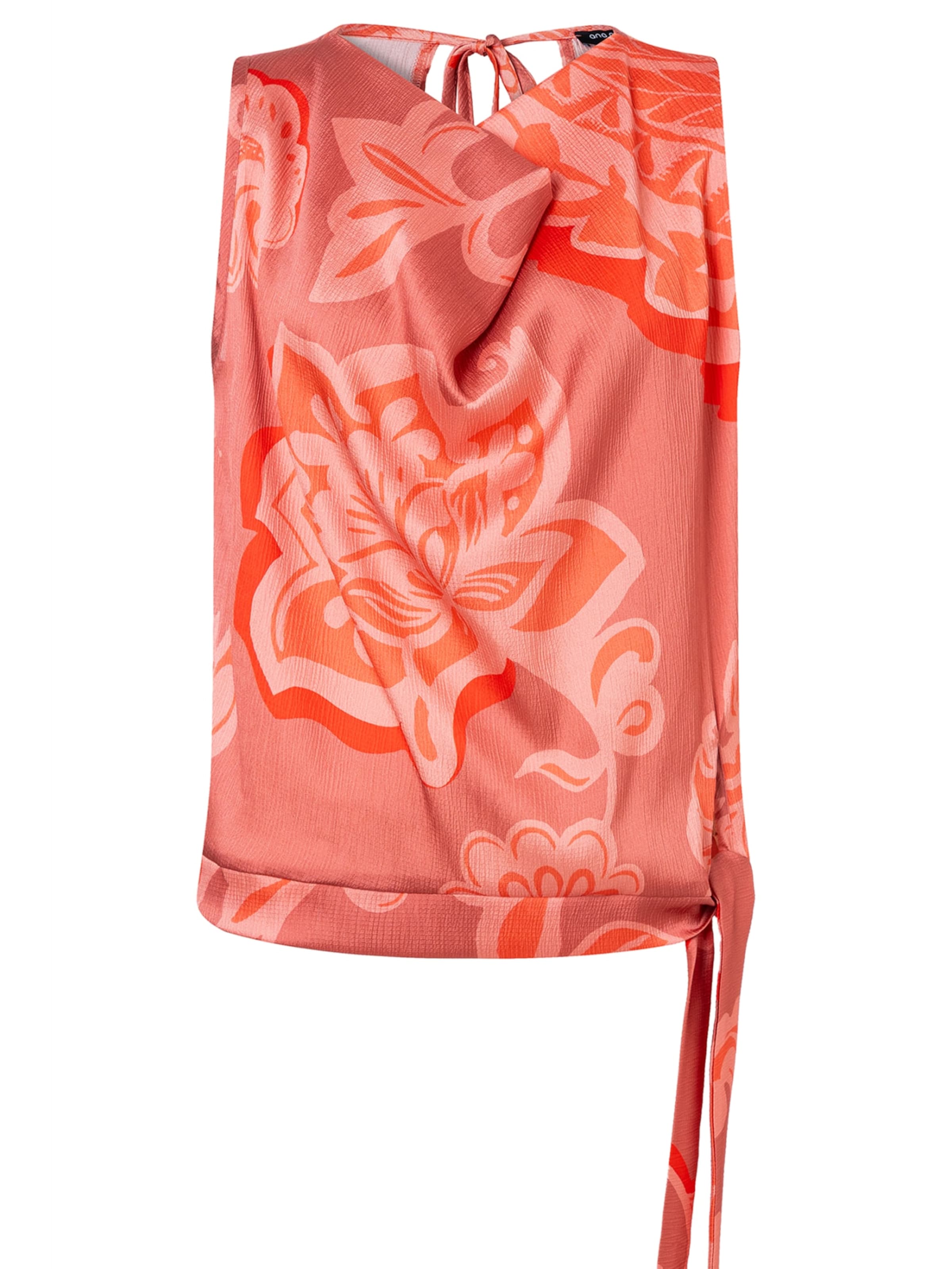 Ana Alcazar Blusentop 'Driva' in apricot / hummer / lachs, Produktansicht