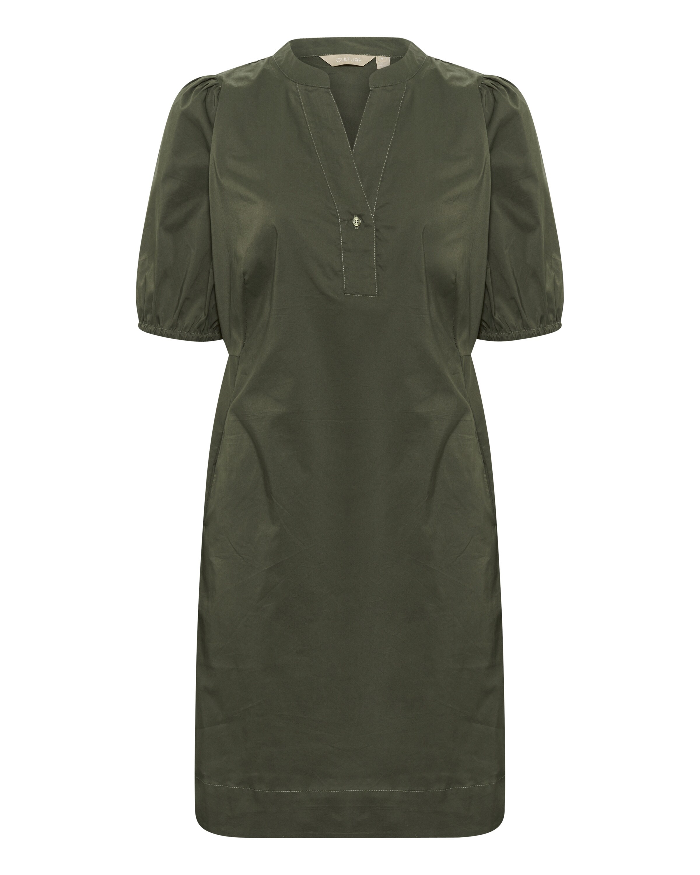 CULTURE Kleid 'Obla Antoinett' in Grün: Vorderseite