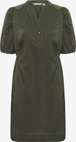 CULTURE Kleid 'Obla Antoinett' in Grün: Vorderseite