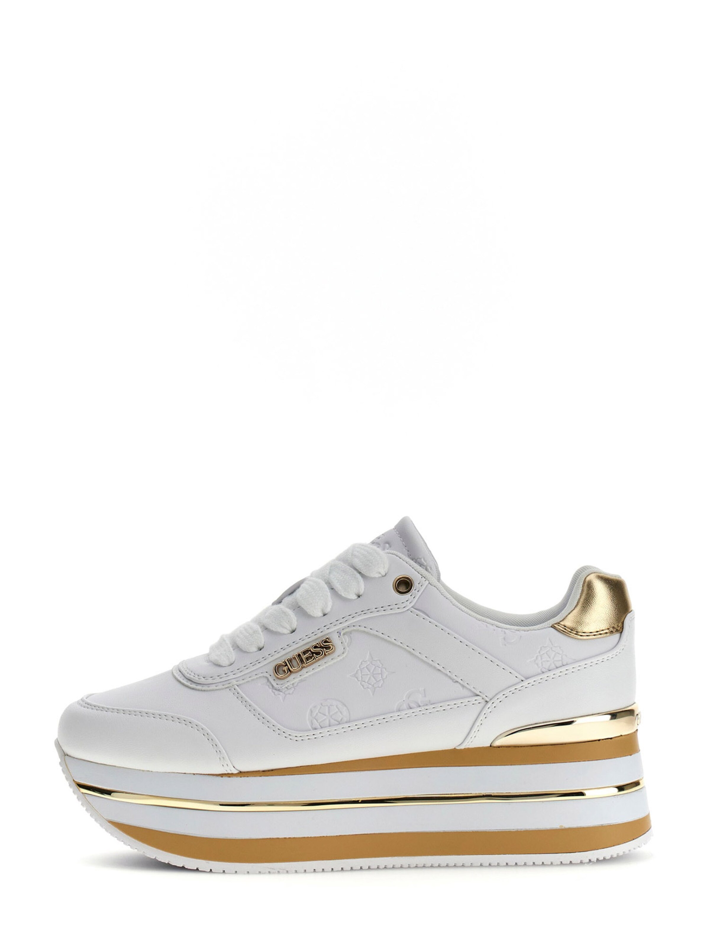 GUESS Nízke tenisky 'HANSIN4' - Biela