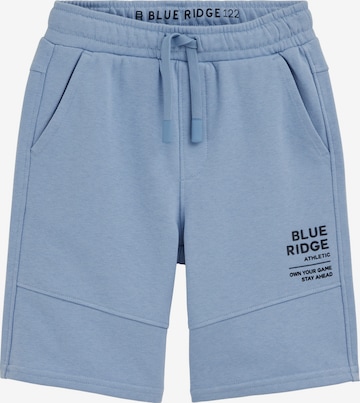 WE Fashion Regular Housut värissä sininen: etupuoli