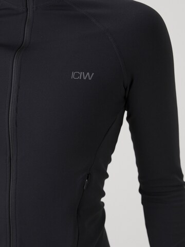 ICANIWILL Funktionsbluse i sort