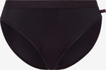 BeeDees Slip 'Slip Microfun Tai mit Elastikbund' in Schwarz: Vorderseite