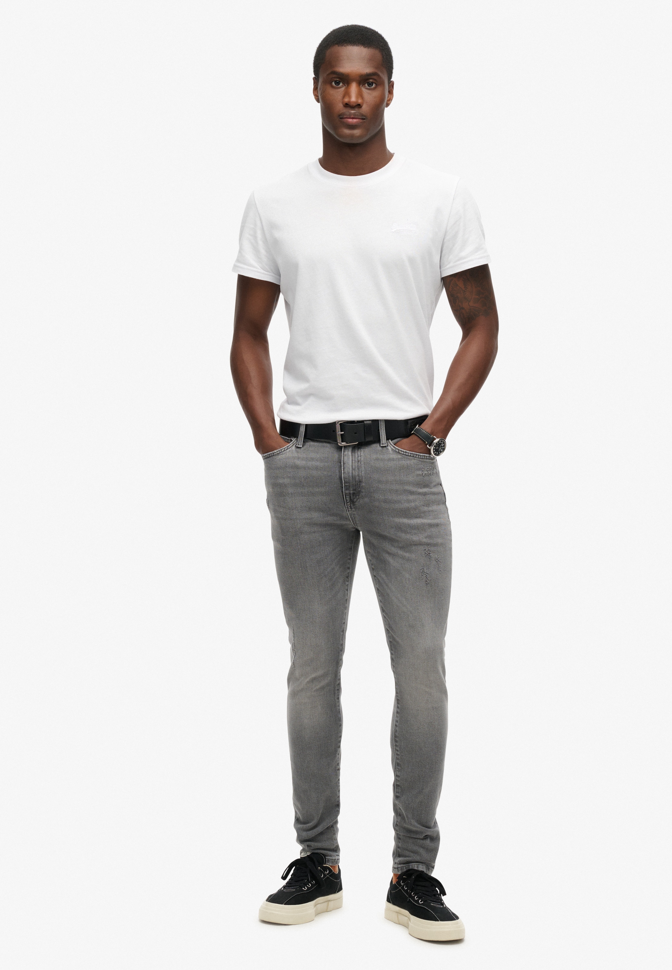 Superdry Skinny Jeans in Grijs