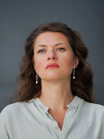 La Moda Me Ohrringe 'Wave'‌‌‌‌ in Silber