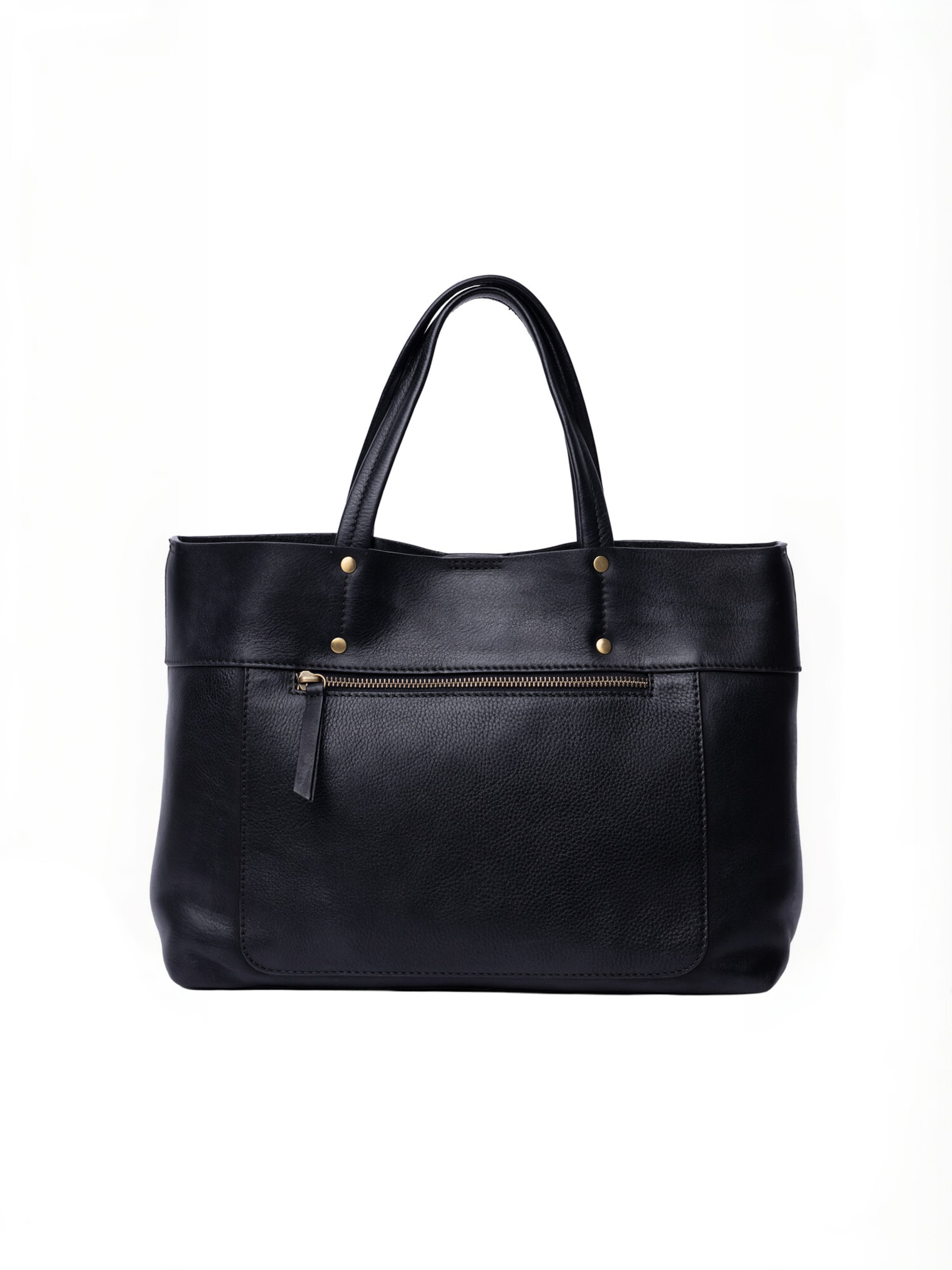 Cabas ' Sofie ' RE:DESIGNED en noir : devant