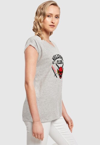 ABSOLUTE CULT Shirt 'Stranger Things' in Grau