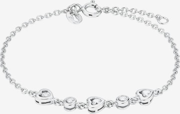 AMOR Bracelet 'Herzen' in Silver: front
