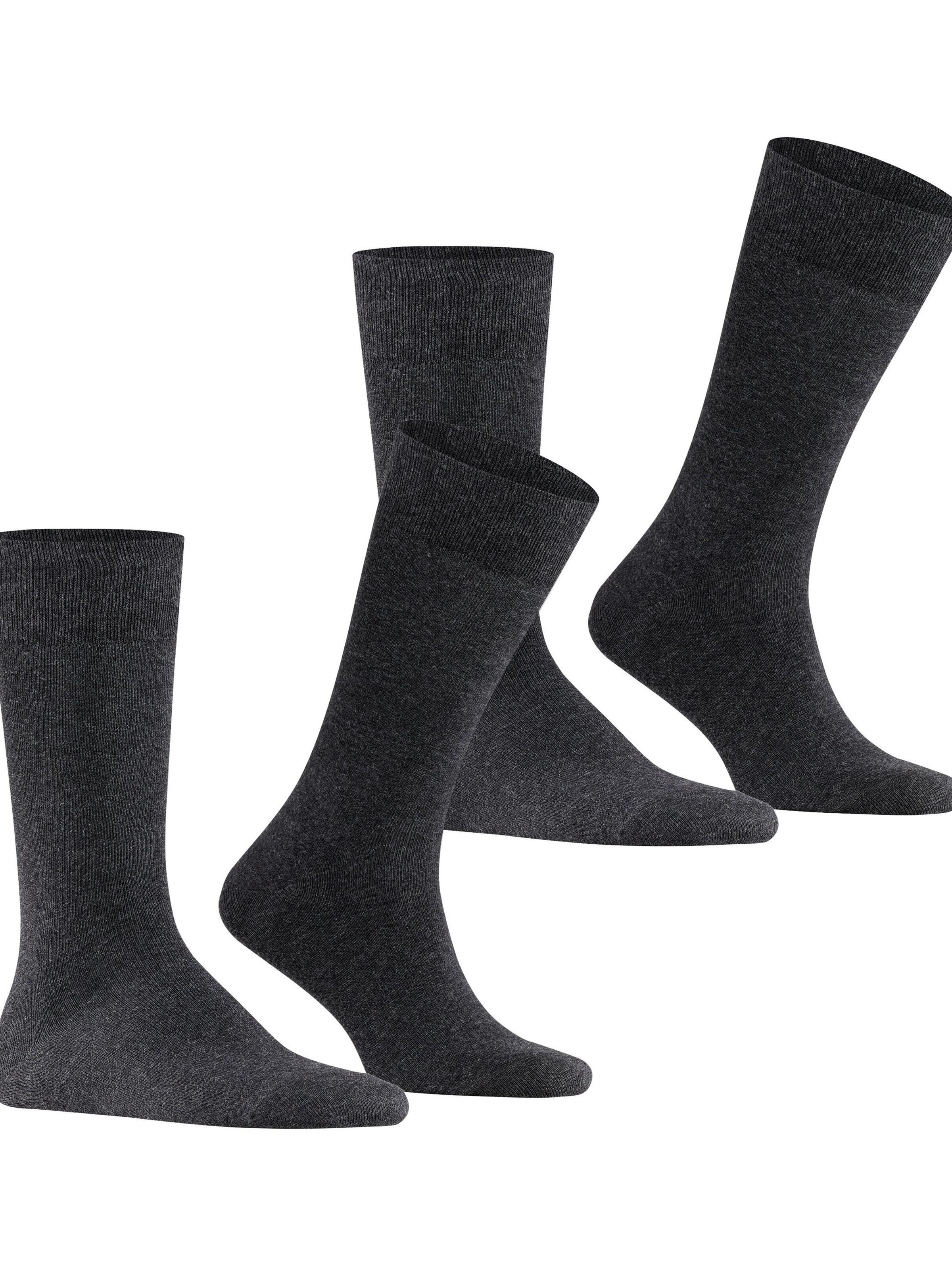 FALKE Socks 'Swing 2-Pack' in Grey: front