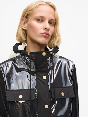 Karl Lagerfeld - Abrigo funcional en negro