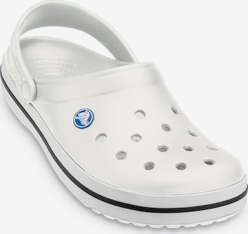 Crocs Clogs 'Crocband' in Weiß: Vorderseite