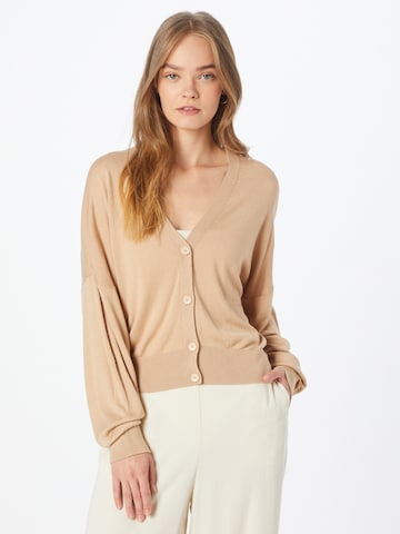 UNITED COLORS OF BENETTON Kofta i beige: framsida