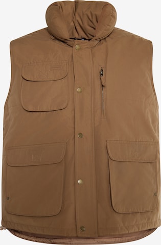 MO Vest in Brown: front