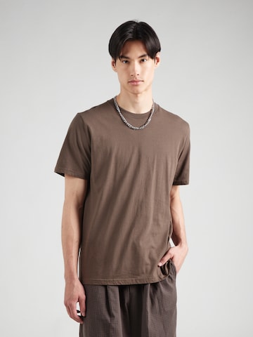 HOLLISTER Shirt in Braun: Vorderseite