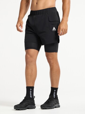 A-Game - regular Pantalón deportivo en negro: frente