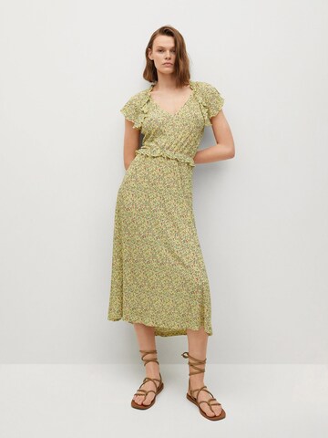 MANGO Summer Dress 'Graciela' in Yellow: front