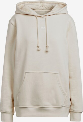 Sweat-shirt 'Adicolor Essentials Fleece' ADIDAS ORIGINALS en blanc : devant