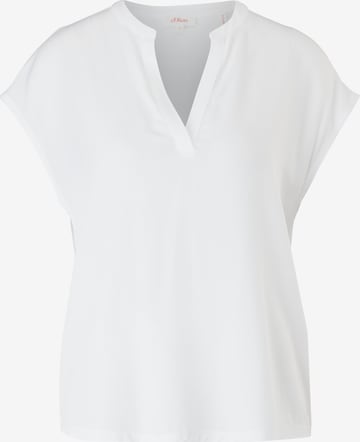 s.Oliver - Camiseta en blanco: frente