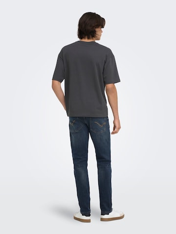 Only & Sons Shirt 'ONSCaspian' in Grey